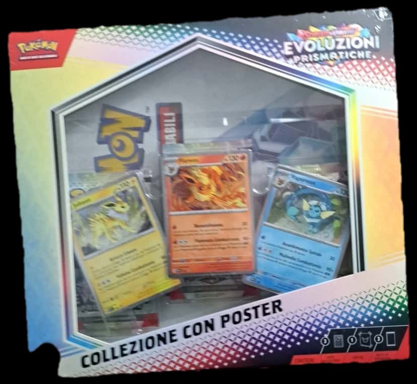 Prismatic Evolutions Collezione Con Poster collection box [it]