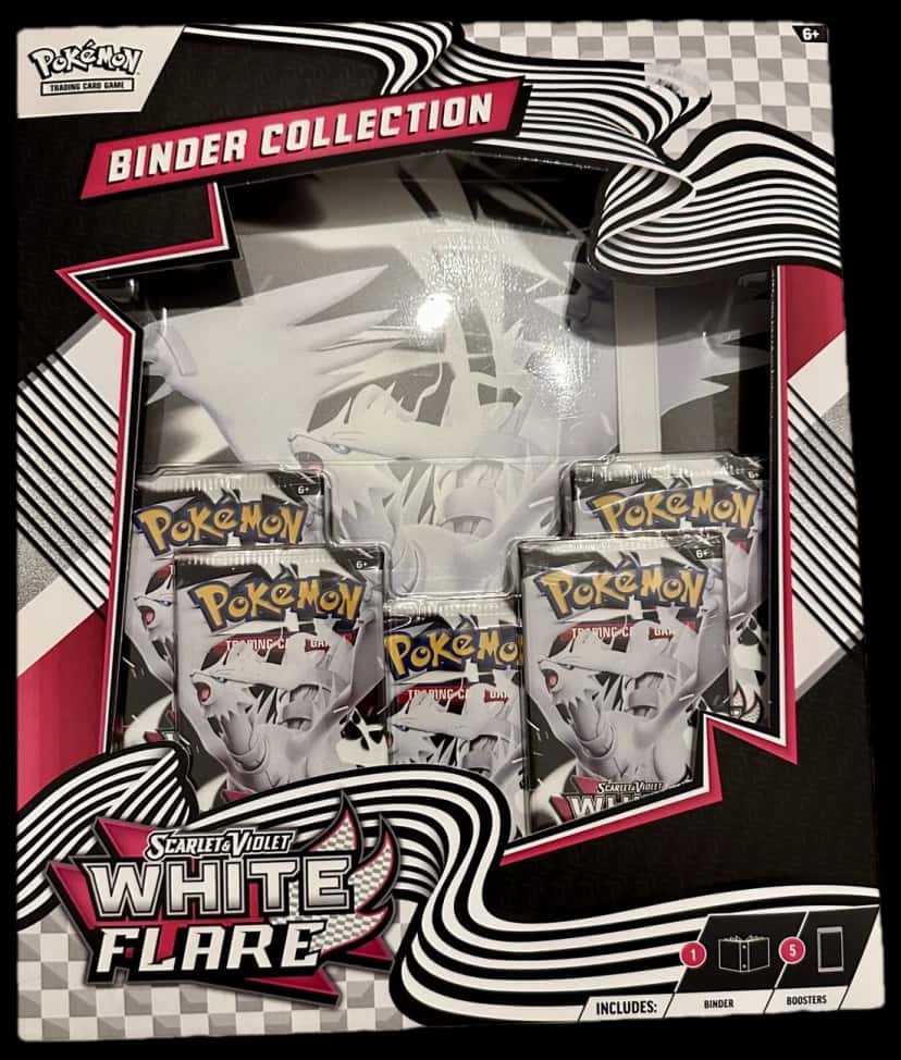 White Flare Binder Collection collection box [ja]