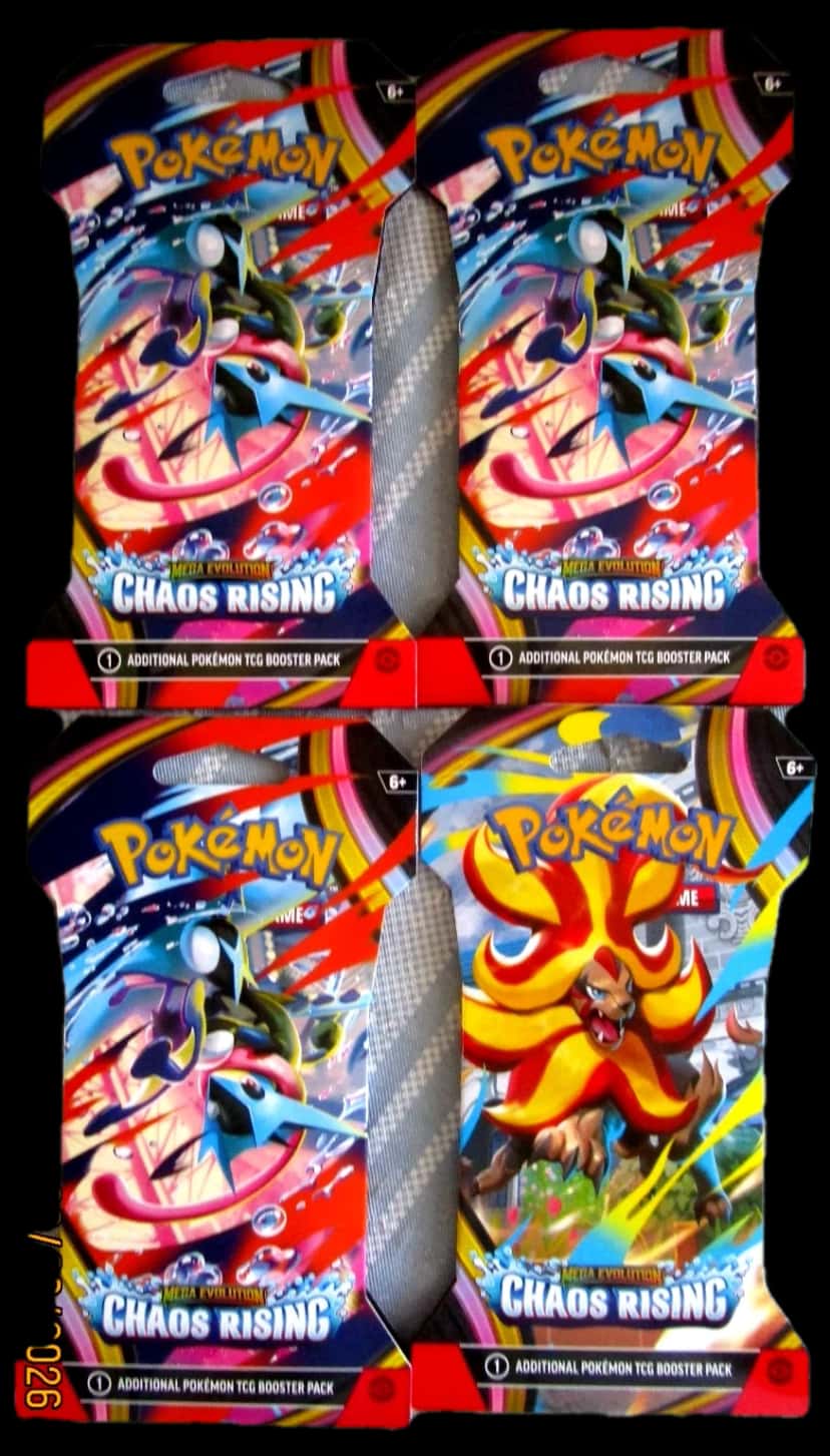 Chaos Rising Sleeved blister multipack