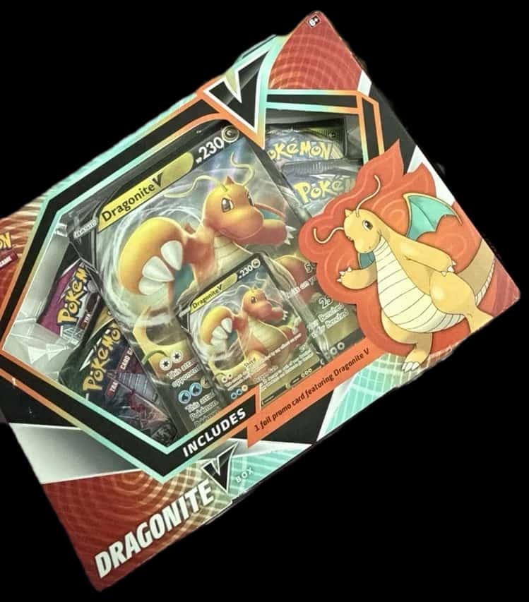 Dragonite V And Hoopa V Collection Boxes collection box