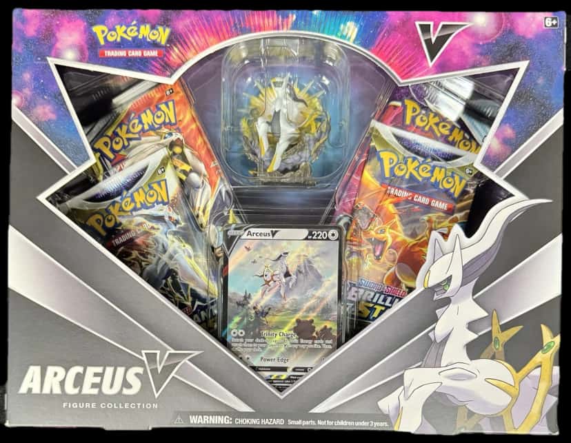 Cosmic Eclipse Arceus V Figure Collection collection box
