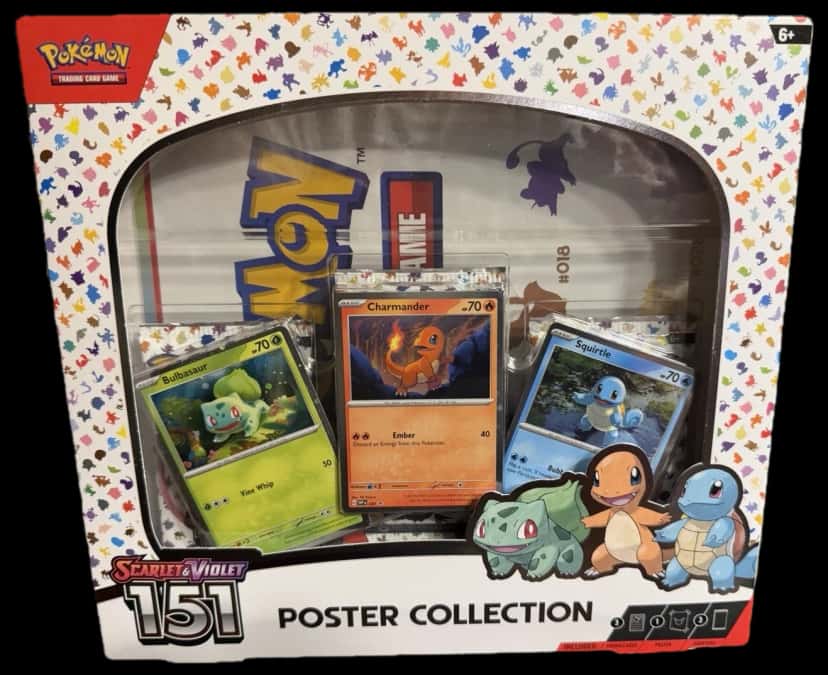 Scarlet & Violet151 Poster Collection collection box