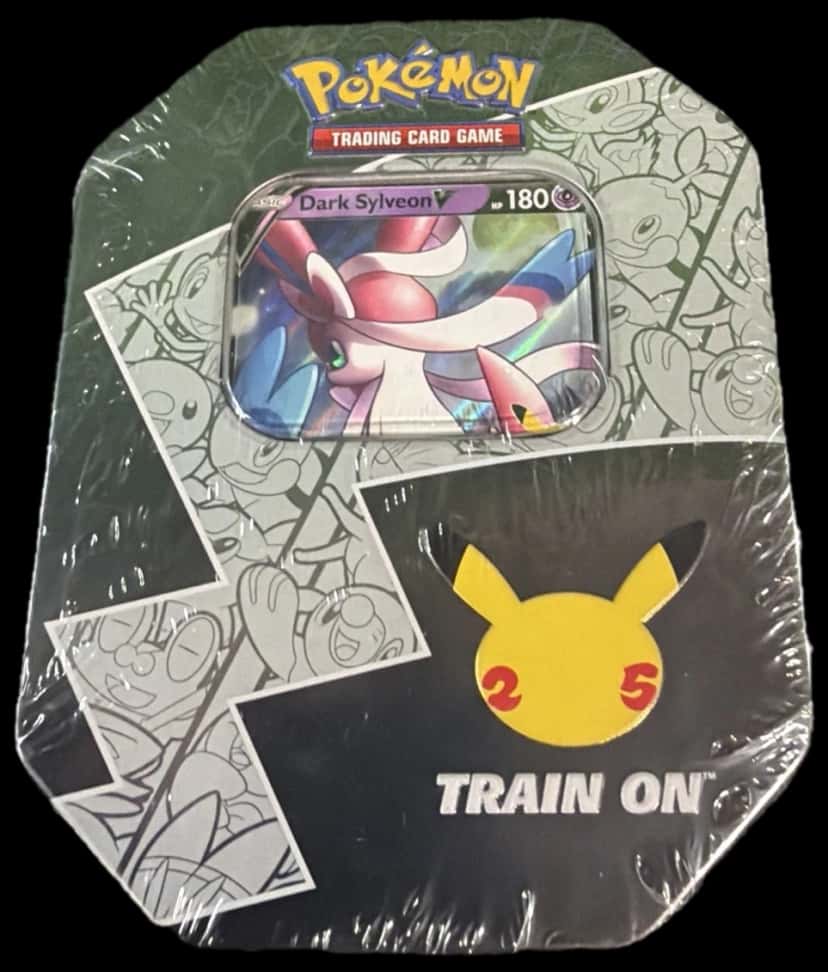 Dark Sylveon V Celebrations Tin tin