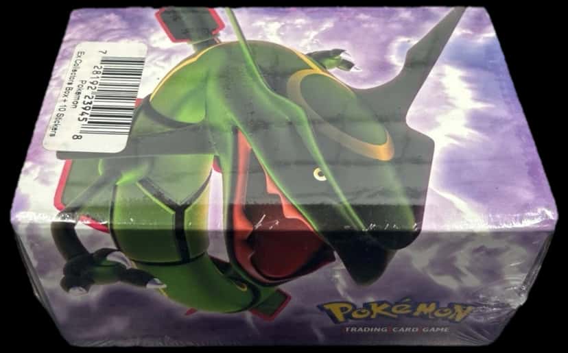 Ex Deoxys Rayquaza Collectors Box collection box