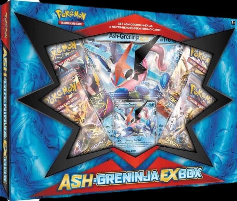 Fates Collide Ash Greninja Box collection box