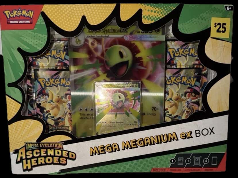 Evolutions Mega Meganium Box collection box