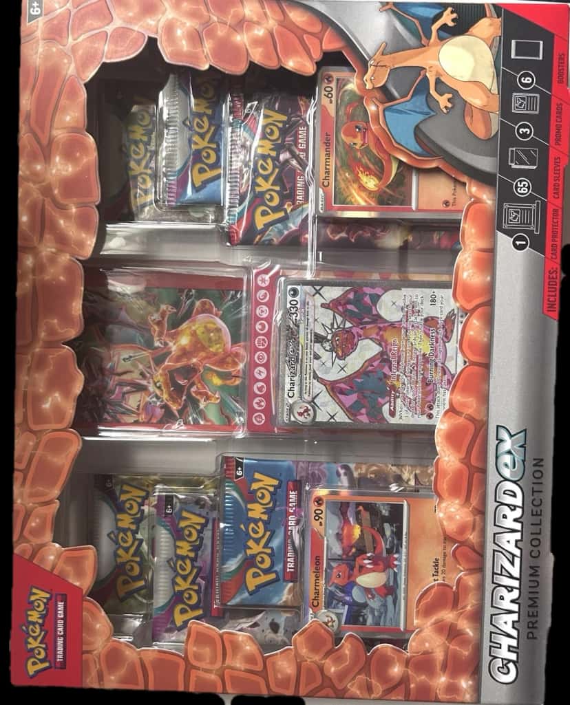Paldean Fates Charizard Premium Collection collection box