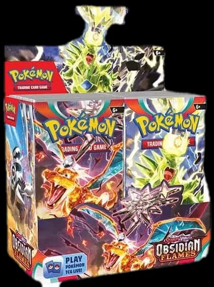 Obsidian Flames booster box [es]