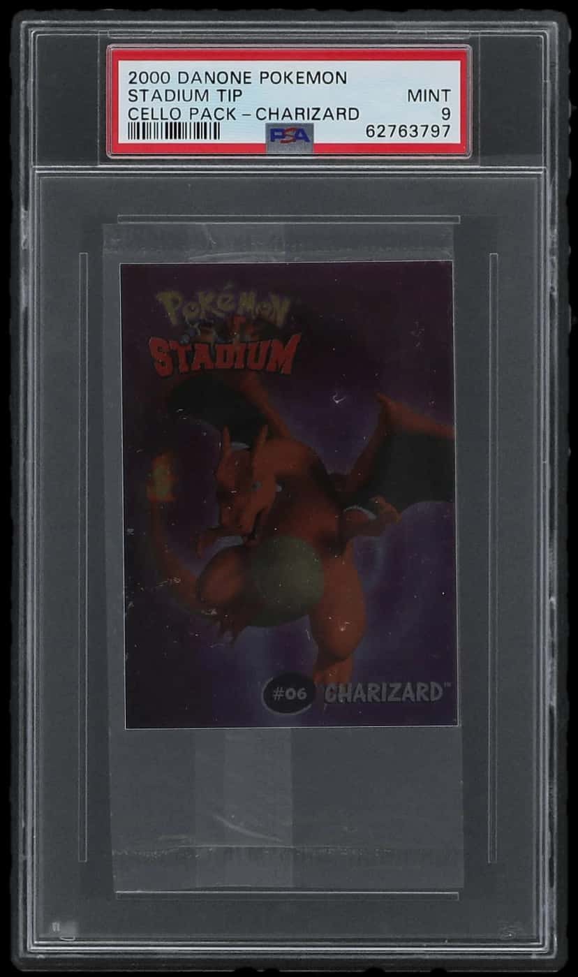 Danone Pokemon Stadium Tip booster pack [graded]