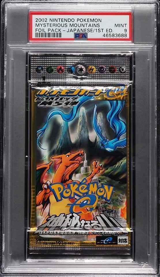Mysterious Mountains booster pack [ja] [1st_edition] [graded]
