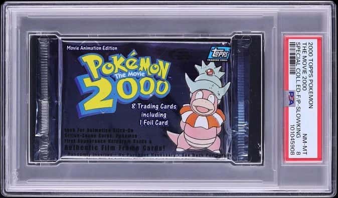 Topps Pokemon The Movie 2000 booster pack [graded]