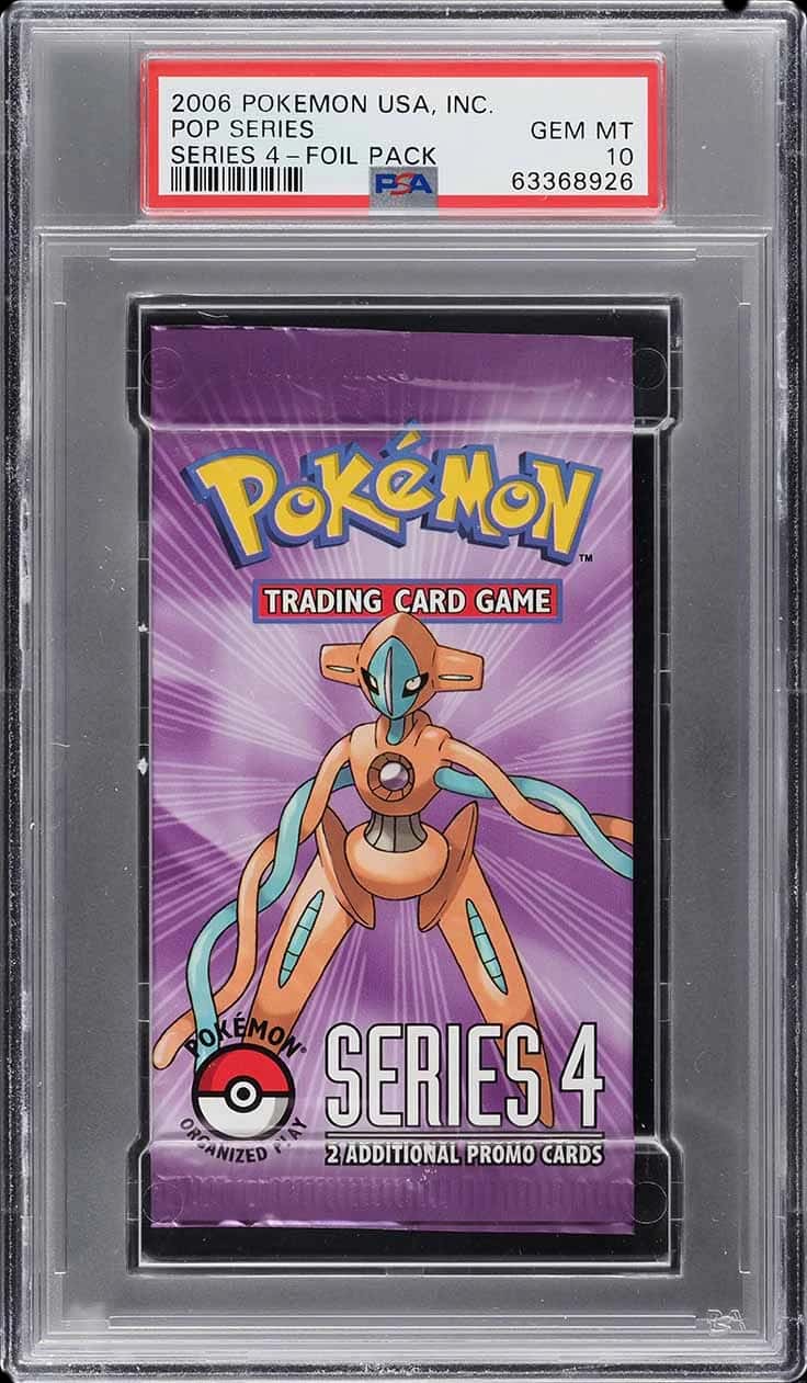 Pop Series 4 booster pack [graded]