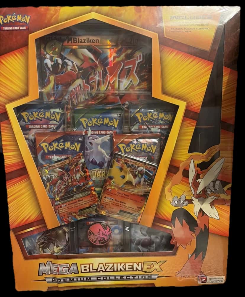 Xy Roaring Skies Mega Blaziken Premium Collection collection box