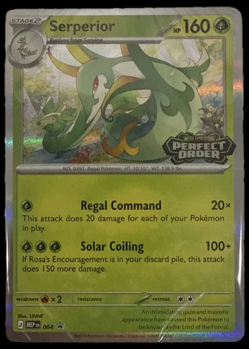 Perfect Order Serperior 064 Promo deck