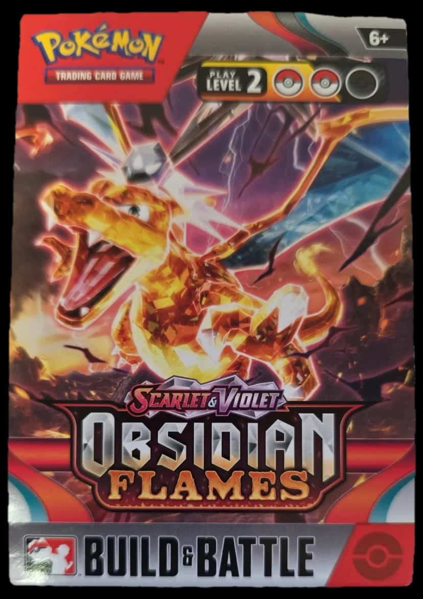 Obsidian Flames Build & Battle Kit collection box
