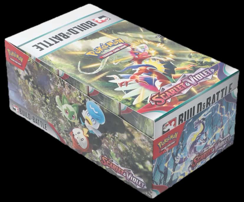 Scarlet & Violet Build & Battle Display collection box