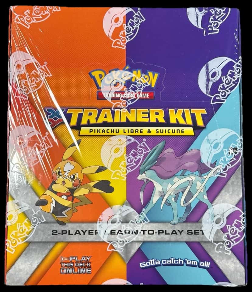 Xy Trainer Kit Pikachu Libre & Suicune Trainer Kit Pikachu Libre & Suicune collection box