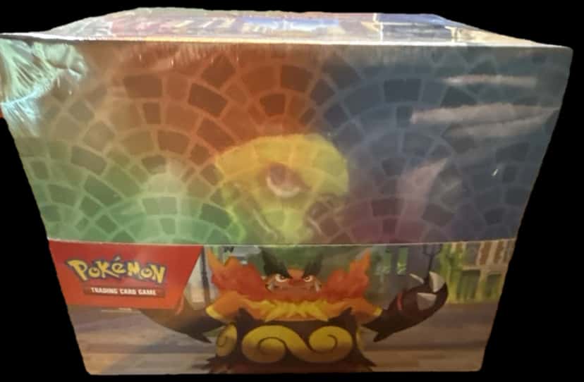 Lumiose City Mini Tin Display booster box