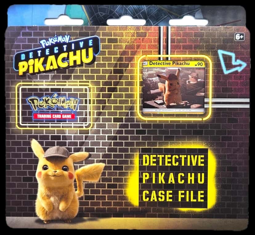 Detective Pikachu Case File collection box