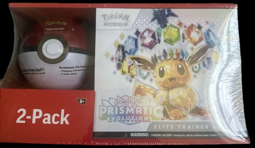 Prismatic Evolutions Etb Pokeball Bundle collection box [sams_club]
