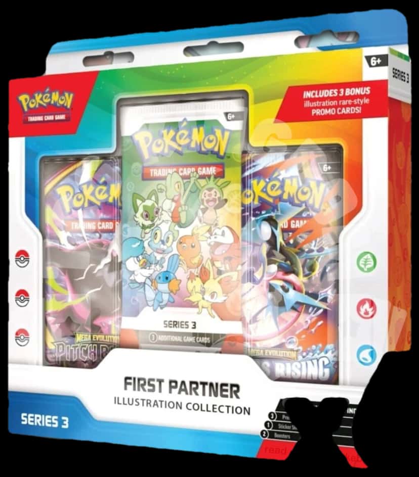 First Partner Illustration Collection Series 3 blister multipack