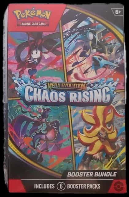 Chaos Rising 3 Pack bundle [pokemon center]