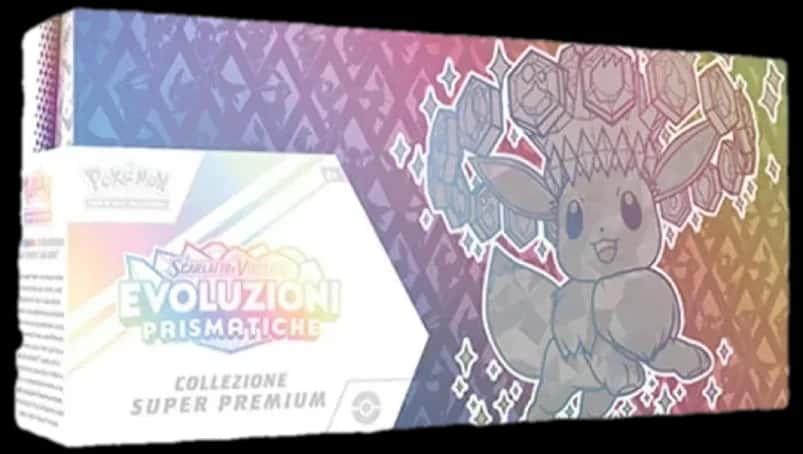Prismatic Evolutions Super Premium Collection collection box [it]