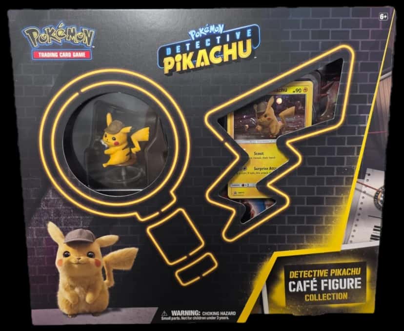 Detective Pikachu Café Figure Collection collection box