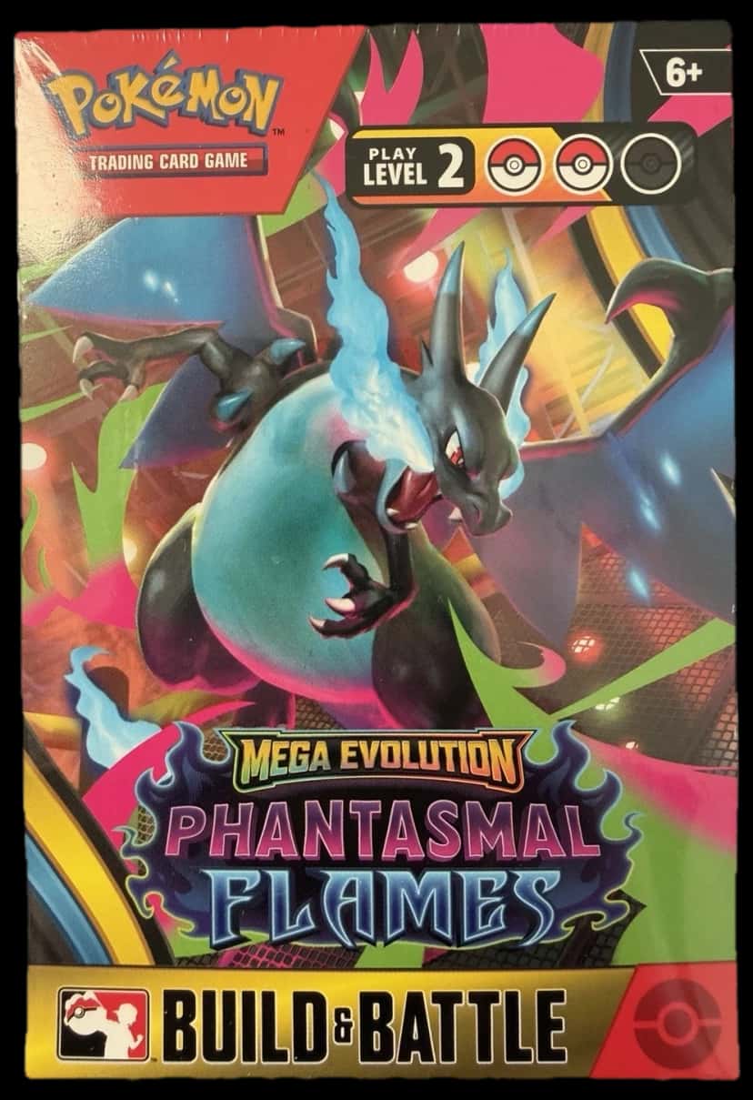 Mega Evolution Phantasmal Flames Build & Battle Box deck