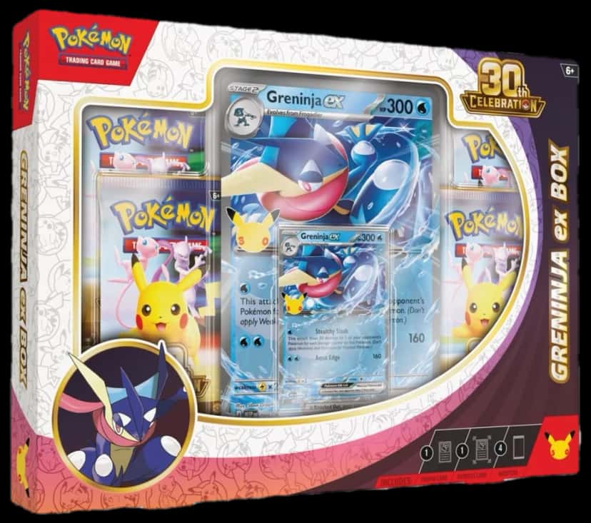 30Th Celebration Greninja Box collection box