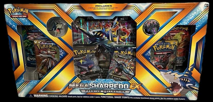 Mega Sharpedo Premium Collection collection box