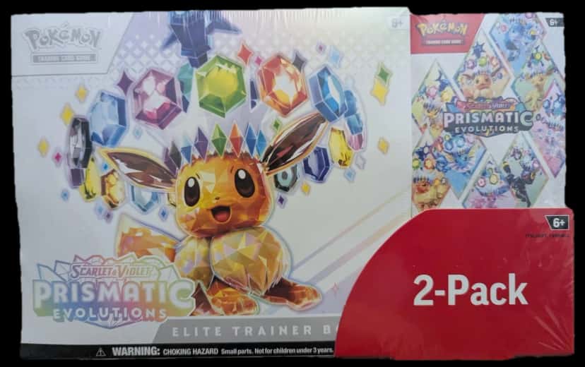 Prismatic Evolutions Etb Bundle collection box [costco]