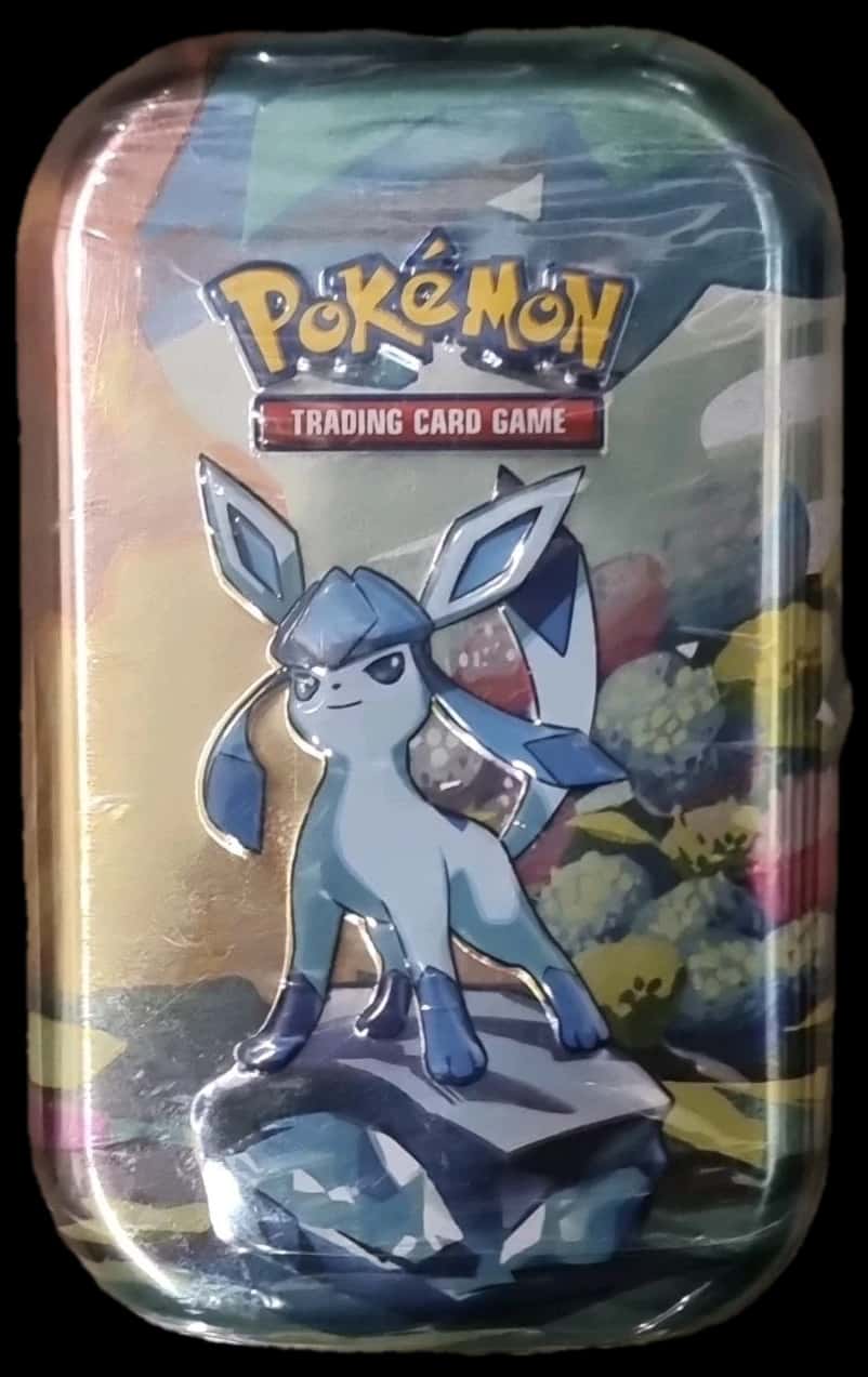 Prismatic Evolutions Glaceon Mini Tin tin