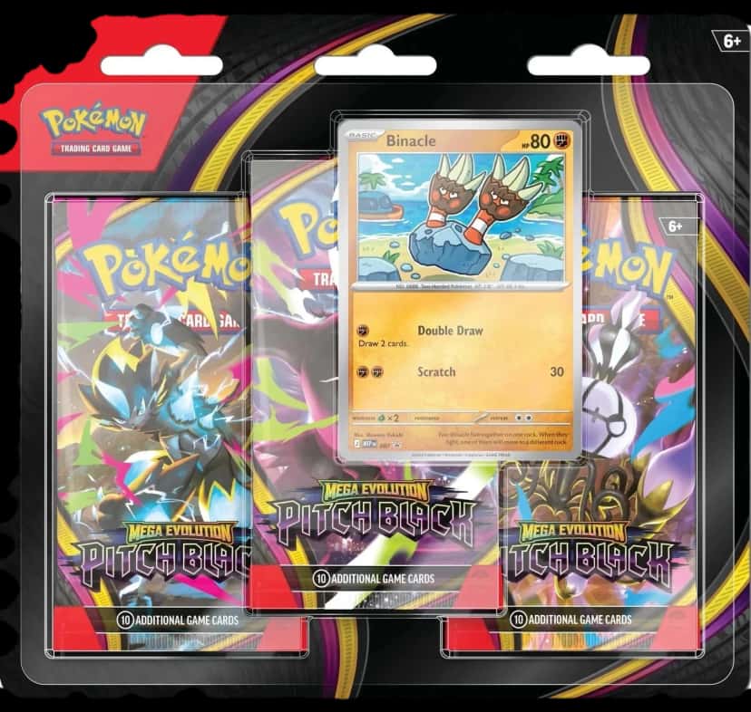 Pitch Black Booster Display blister multipack