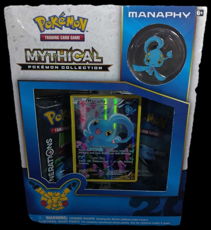 Generations Mythical Pokémon Collection Manaphy collection box