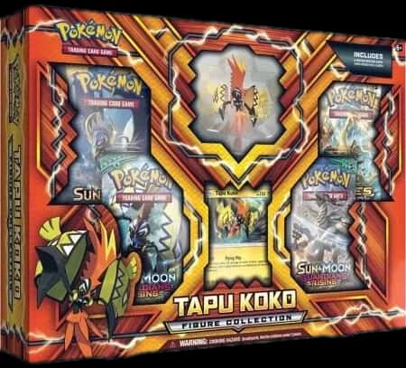 Tapu Koko Figure Collection collection box