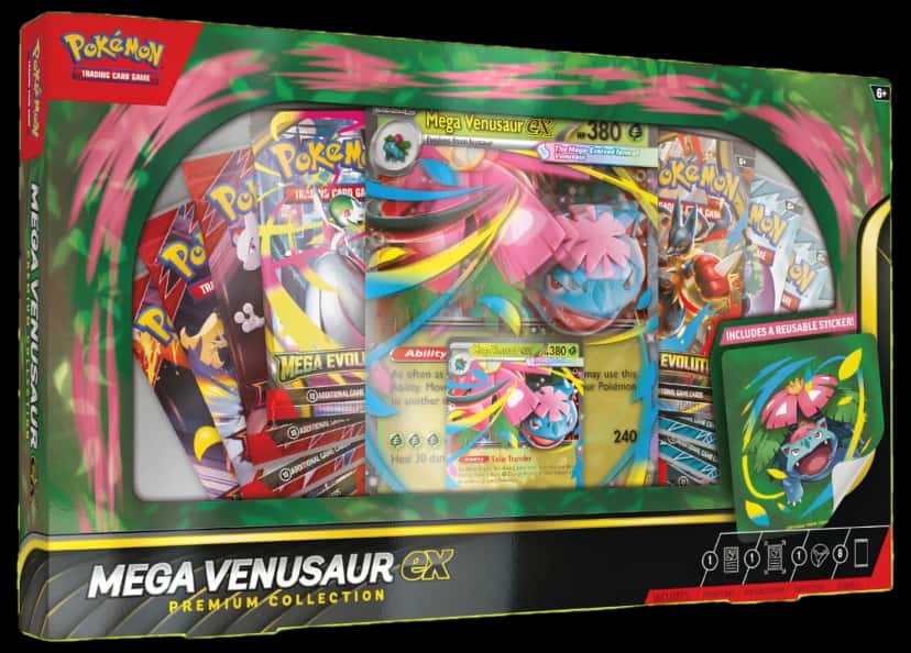 Destined Rivals Mega Venusaur Premium Collection collection box