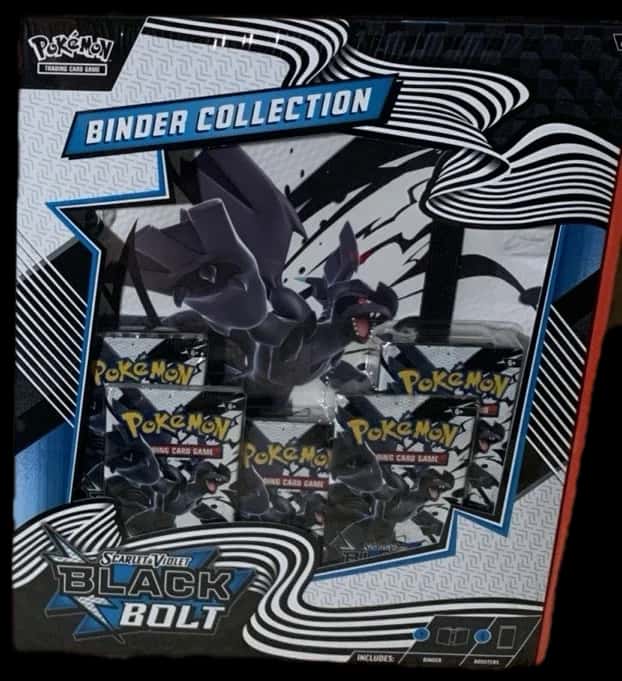 Black Bolt Binder & Unova Poster Collection collection box