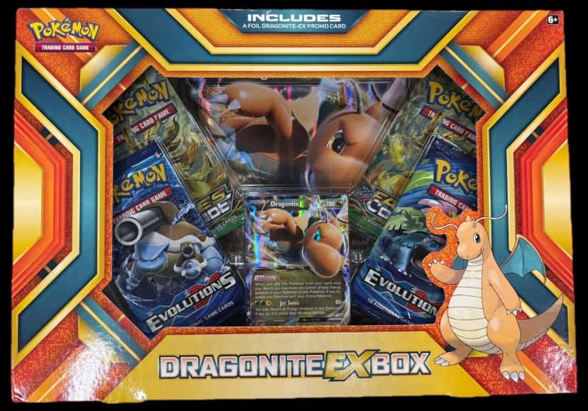 Evolutions Dragonite Box collection box