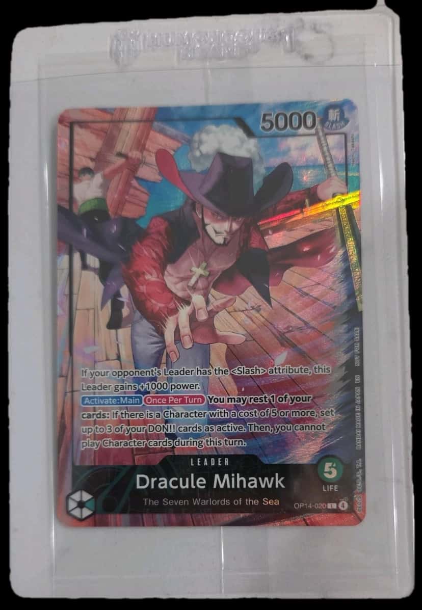 2D Promotion Cards Dracule Mihawk sealed promo card
