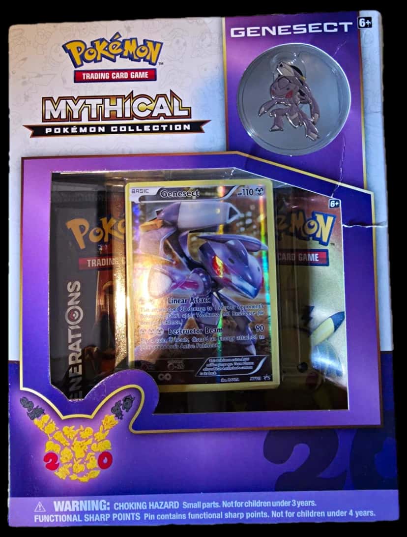 Generations Mythical Pokémon Collection Genesect collection box