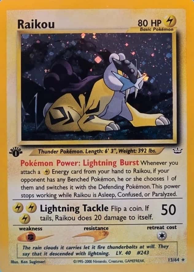 Double Holo · Error · Holo · 1st Edition