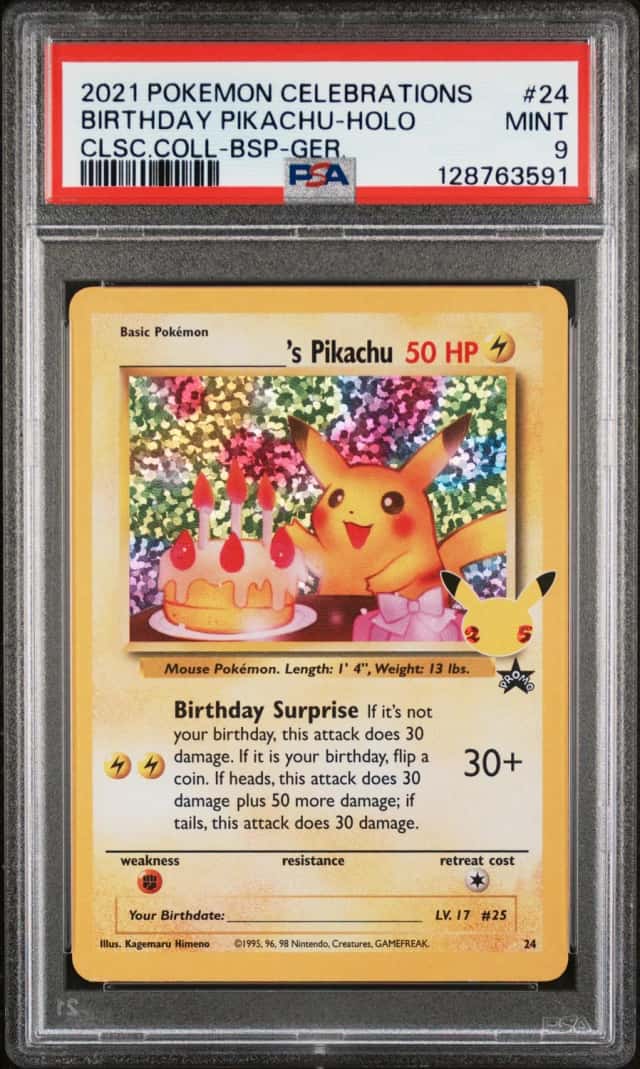 Birthday Pikachu