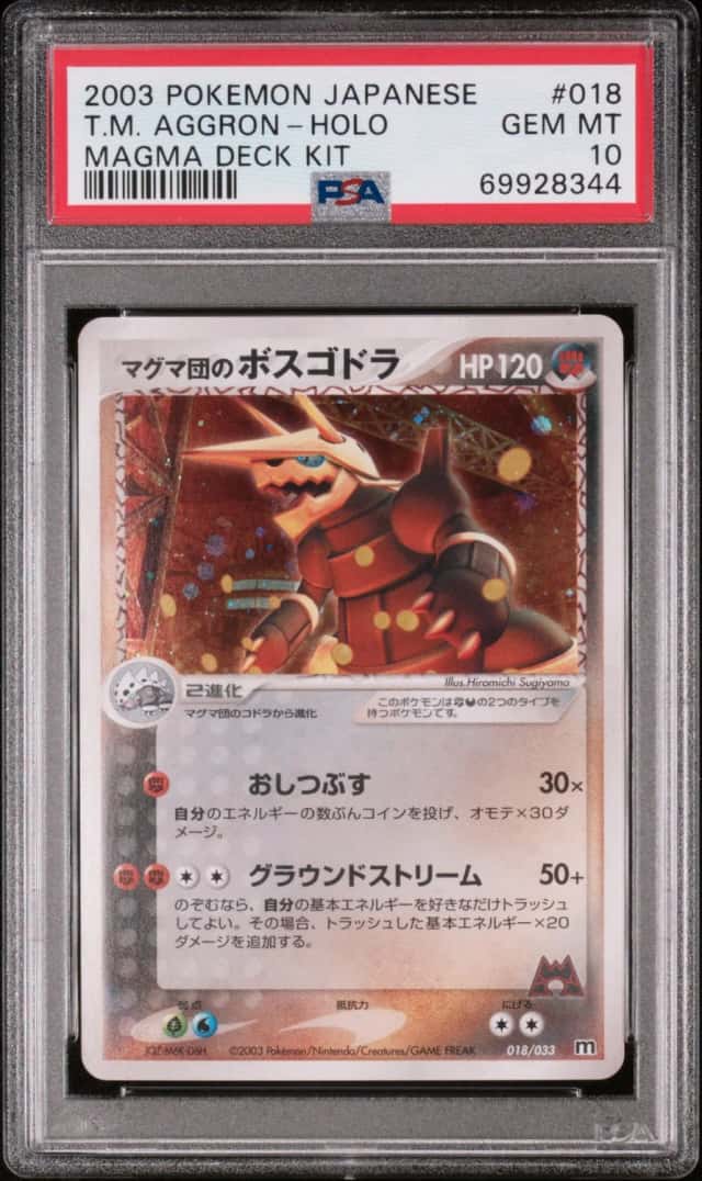 Team Magma's Aggron
