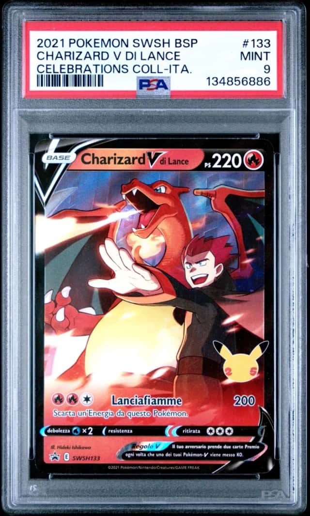 CHARIZARD V DI LANCE