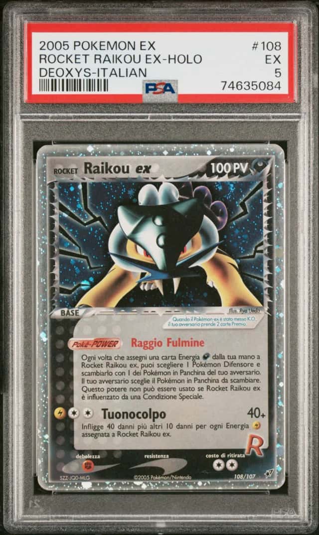 Rocket Raikou EX