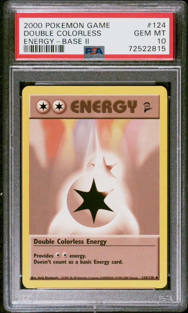 Double Colorless Energy