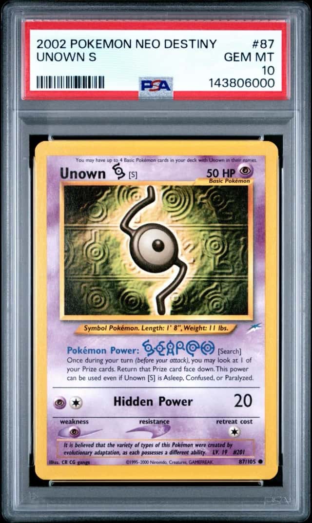 Unown S