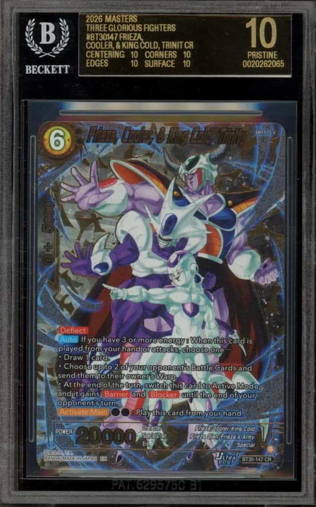 Frieza, Cooler, & King Cold, Trinity CR