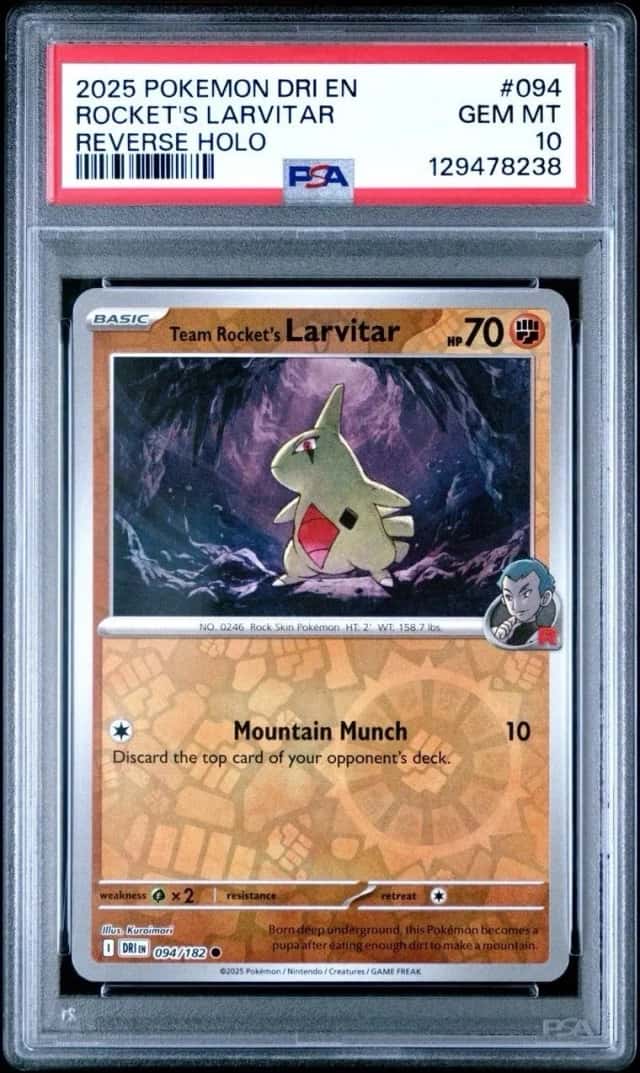 Rocket's Larvitar